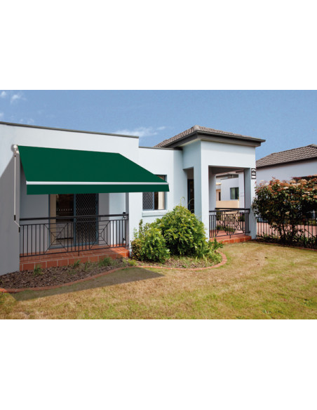 TOLDO RETRACTIL VERDE 3.95X2.5M