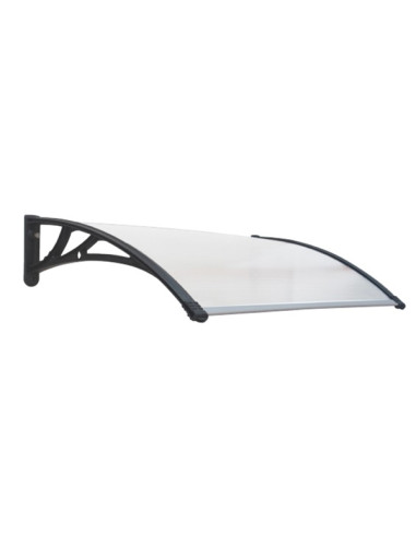 MARQUESINA PUERTA EASY BLACK 150X80 CM