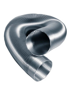 TUBO ALUMINIO COMPACTO 5MT 150 MM