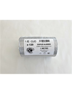 TUBO ALUMINIO COMPACTO (RETR. EN 20 CM) 1M 100 MM