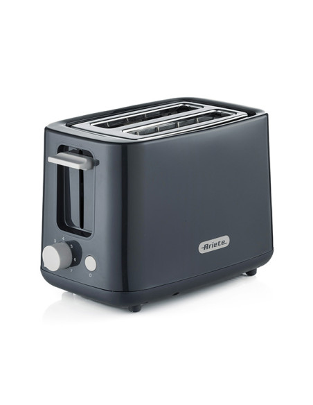 TOSTADOR 2 RANURAS GRAFITO CON PINZAS 760 W