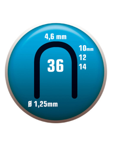 GRAPA PARA CABLE 36/10 C/2000 10 MM