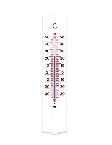 TERMOMETRO PLASTICO 205X42 MM