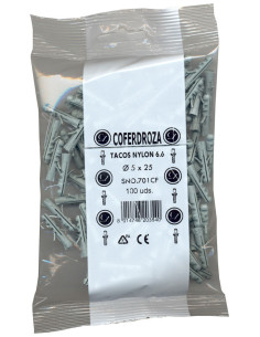 TACO NYLON B/30 12X60 MM