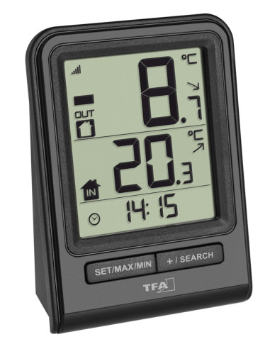 TERMOMETRO DIGITAL SENSOR EXTERIOR-INTERIOR 67X93X35MM