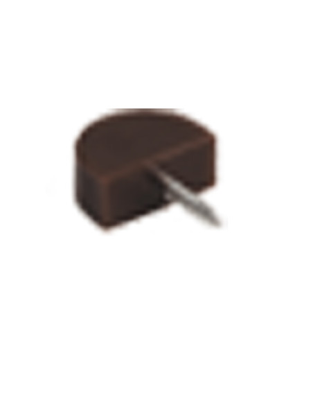 PORTAESTANTES MARRON B/100