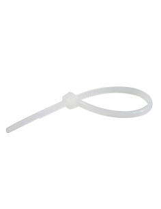 BRIDA NYLON BLANCA B/100 4,5X360 MM 2