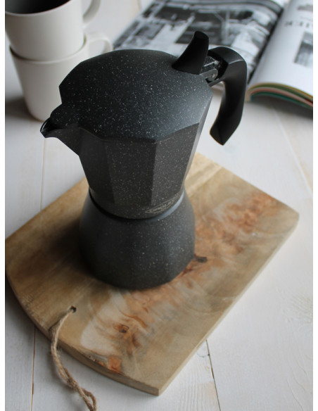 CAFETERA ALUMINIO INDUC. PETRA 12 TZ