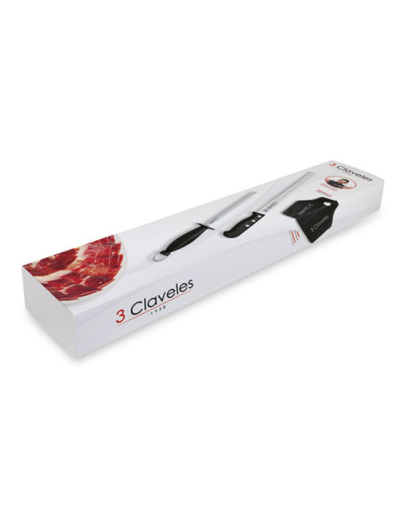 CUCHILLO JAMONERO ALVEOLADO 24 CM