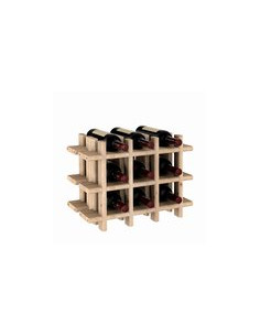 BOTELLERO MADERA 9 BOT. RIOJA 32,5X43X22 2