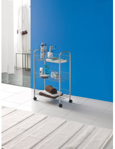 CARRO MULTIUSO INOX LUGANO 3 C 41X26X64CM 2