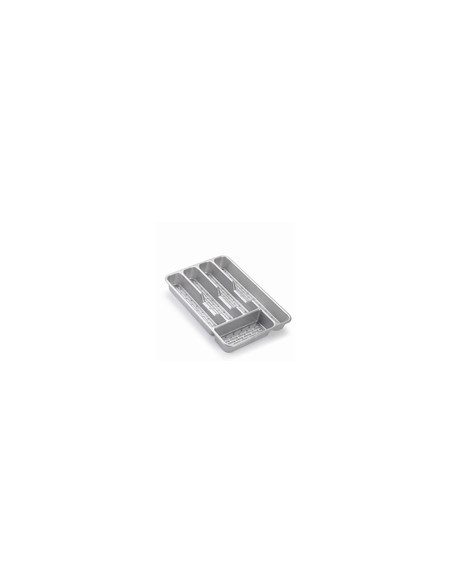 PORTACUBIERTOS CLASSIC PLATA 33X24X4 CM