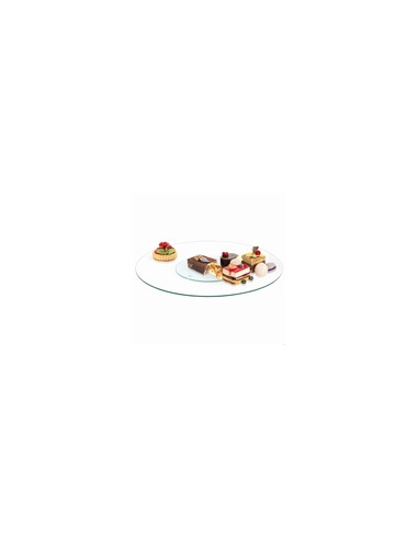 BANDEJA GIRATORIA CRISTAL 45 CM