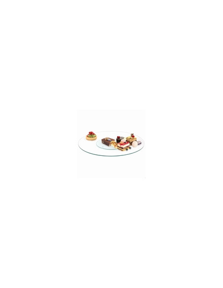 BANDEJA GIRATORIA CRISTAL 45 CM