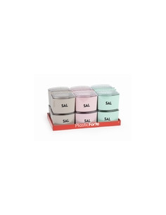 SALERO COCINA TAPA PS SURT VRM 13X11X10CM 2