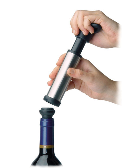 BOMBA MANUAL VACIO + 2 TAPONES
