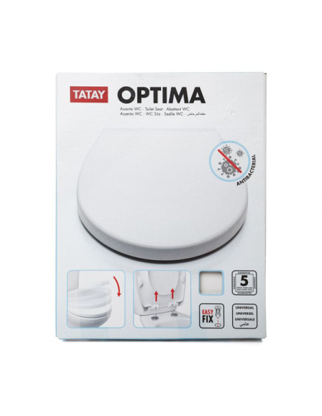 TAPA WC AMORTIGUADA OPTIMA