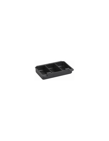 CAJA CAUDALES ROJO 20X16X9CM