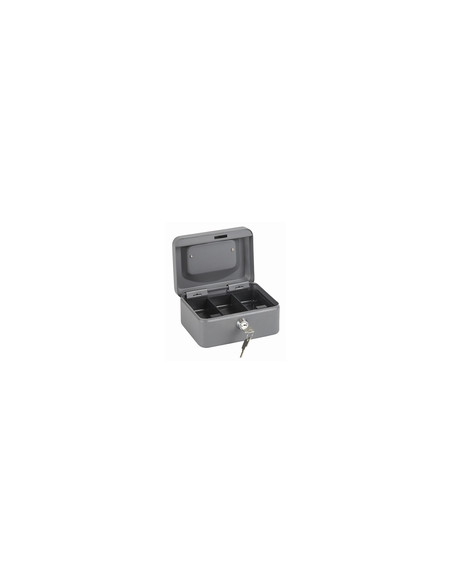 CAJA CAUDALES GRIS 25X18X9CM