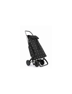 CARRO COMPRA I-MAX STAR 2+2 NEGRO/BLANCO 43 L 2