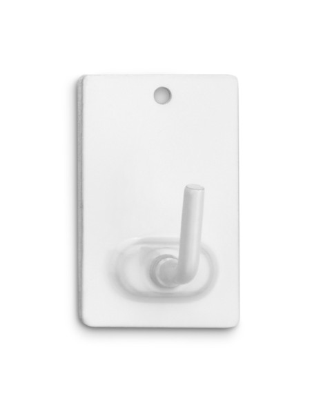 PERCHA ADHESIVA INOX BL.2