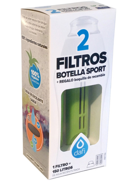 FILTRO BOTELLA SET2 +BOQUILLA VERDE