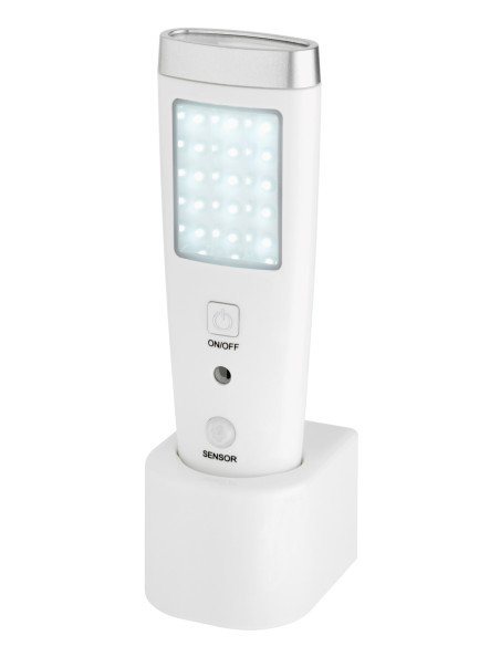 LINTERNA 15 LED RECARGABLE 153X50X35