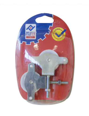 POLEA TENDEDOR PLASTICO TUERCA 40 MM