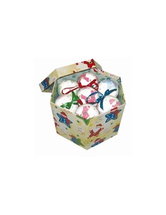 BOLA NAVIDAD SET-14 8 CM 2