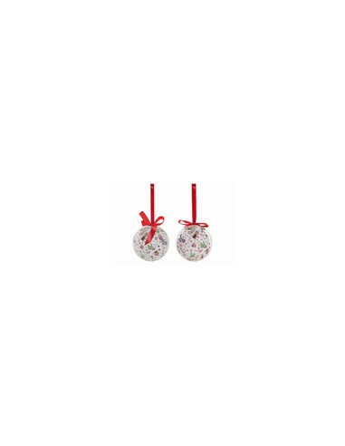 BOLA NAVIDAD SET-7 7,5 CM
