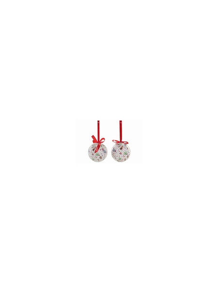 BOLA NAVIDAD SET-7 7,5 CM