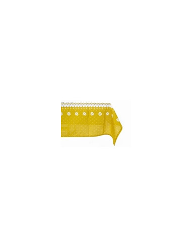 MANTEL + 8 SERVILLETAS ALGODON 150X250 CM