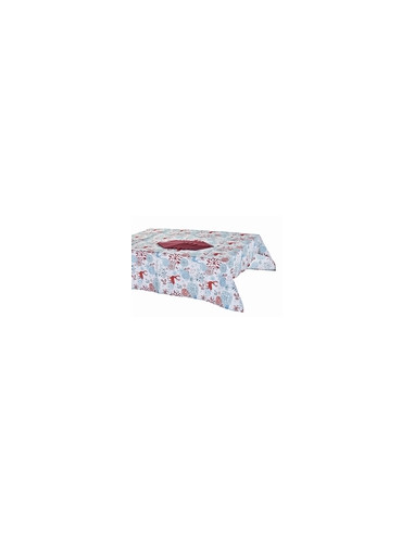 MANTEL + 8 SERVILLETAS ALGODON 150X250 CM