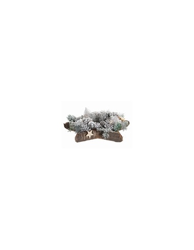 PORTAVELA ABEDUL CRISTAL 32X32X12