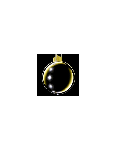 GUIRNALDA 4 BOLAS LED BLANCA 7 CM
