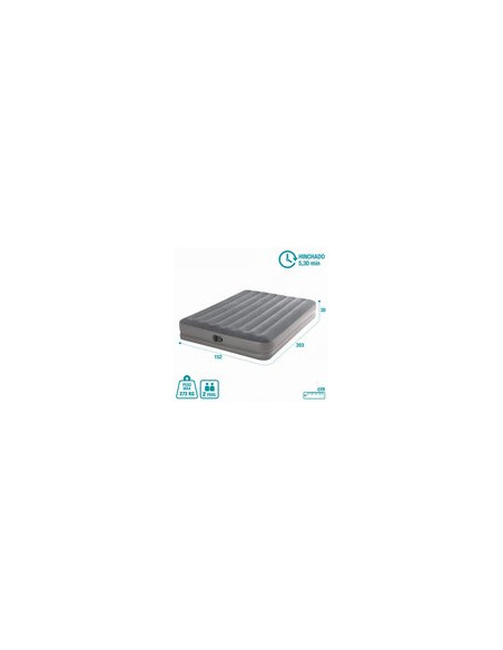 CAMA HINCH DOBLE C/INFL ELEC 230X152X30