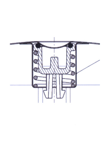 CARTUCHO GAS PERFORABL VALVULA C206GLS 190 G