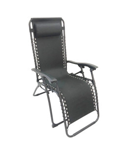 TUMBONA RELAX NEGRO 64X69X79