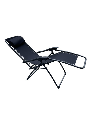 TUMBONA RELAX NEGRO 64X69X79