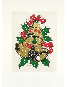 PVC ELECTOESTATICO PAPA NOEL 210X300 MM