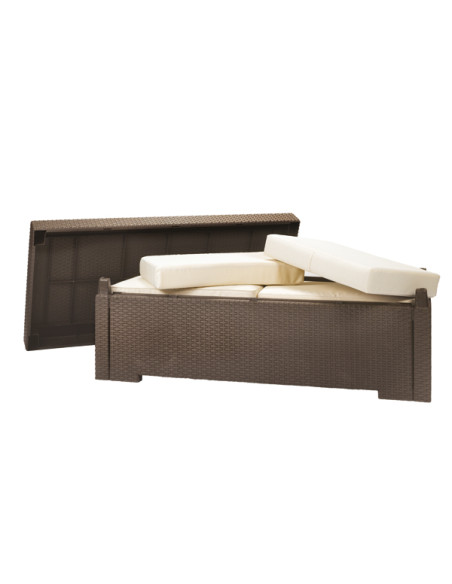 MESA AUX NEVERA ICE CUBE GRAFITO 42X42X41