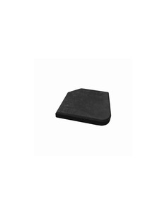 PIE PARASOL LOSETA CEMENTO NEGRO 26 KG 2