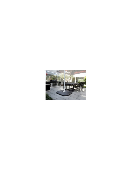 PIE PARASOL PP/HORMIGON ANTRACITA 26 KG