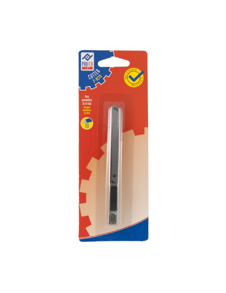 CUTTER INOX C/CLIP 9 MM