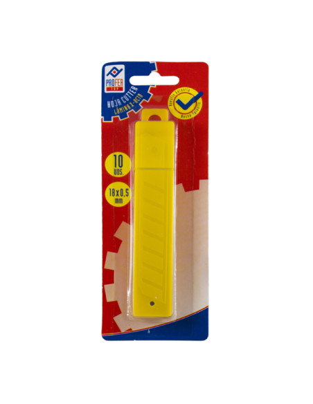 RECAMBIO HOJA CUTTER PQ.10 H 18 MM
