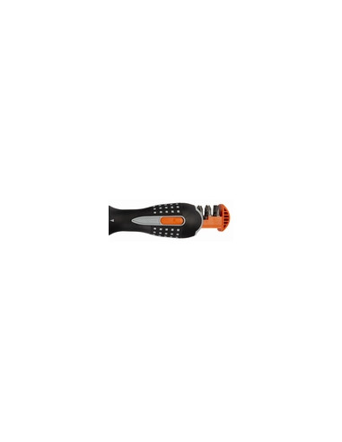 DESTORNILLADOR CARRACA 6P.+LED 1/4''