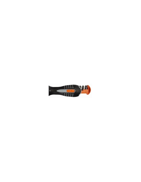 DESTORNILLADOR CARRACA 6P.+LED 1/4''