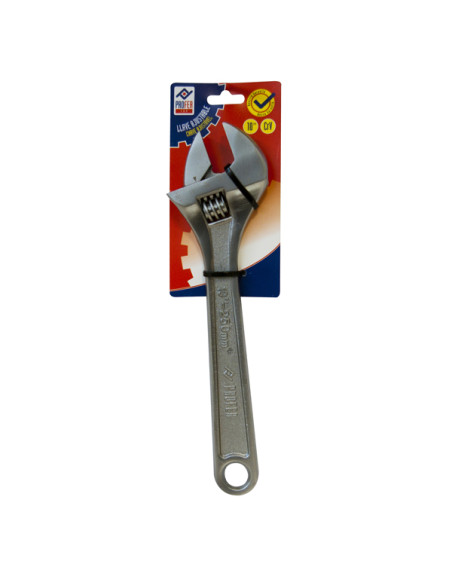 LLAVE AJUSTABLE CR-V MOLETA C. 6 ''