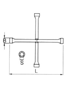 LLAVE CRUZ 24-27-32 N.5 2