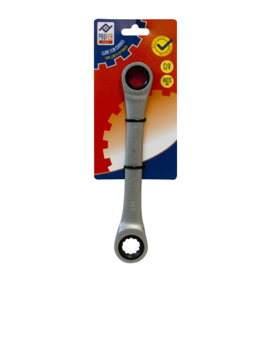 LLAVE ESTRELLA PLANA C/CARRACA 16X17 MM